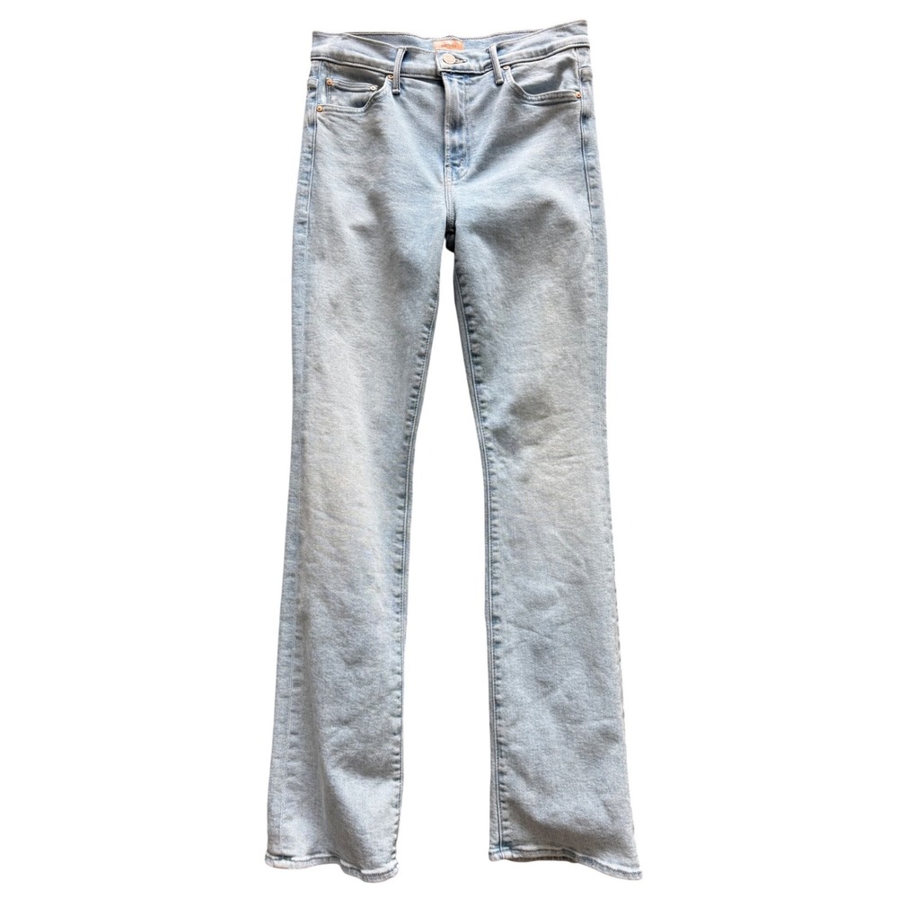 Mother Jeans The Insider Sneak Lost Art Wash Bootcut Denim Size 27